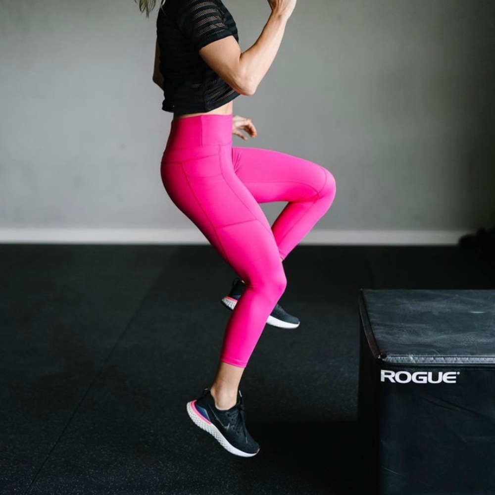 Party pink  pocket Capri
